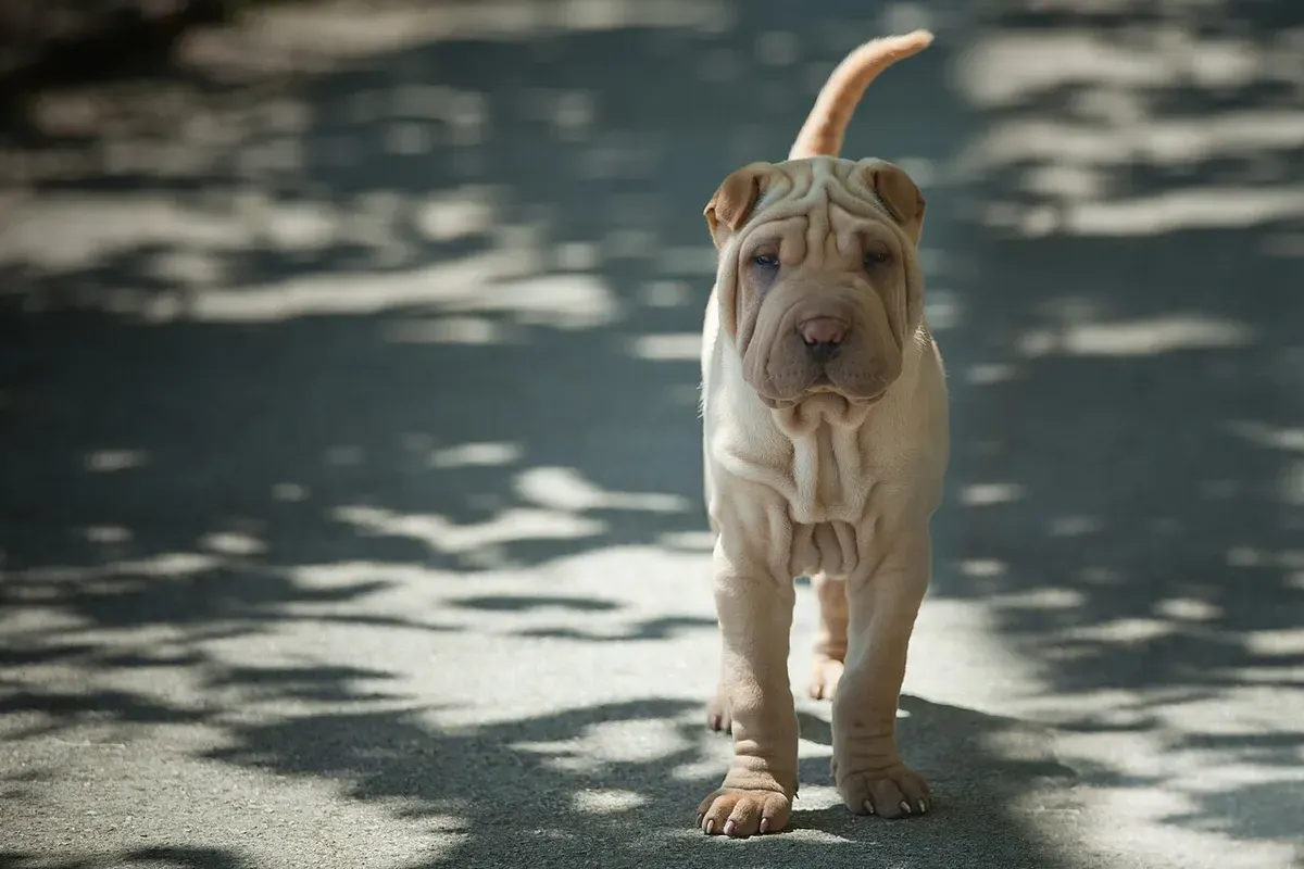 Photo of the Shar Pei dog breed